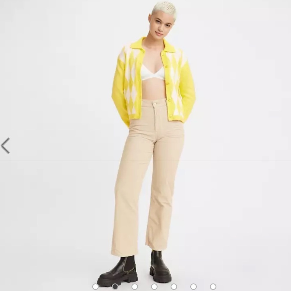 Levi’s Premium - Ribcage straight ankle corduroy pants